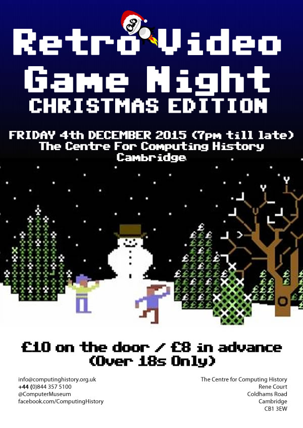 Retro Video Game Night (Christmas Edition)
